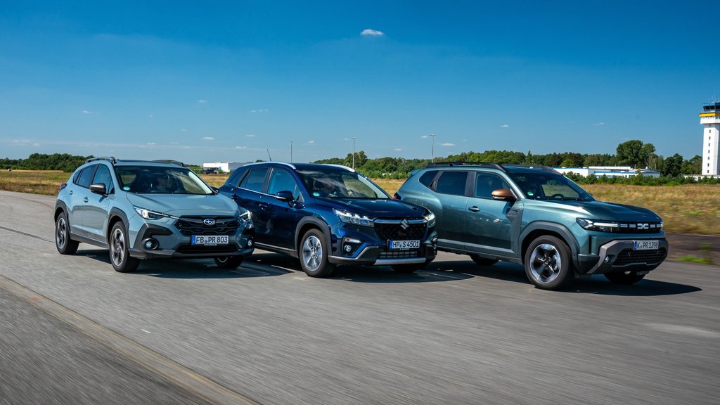 Jämförelse av Dacia Duster, Subaru Crosstrek, S-Cross