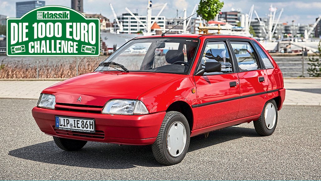 Citroën AX klarar 1000-Euro-Challenge?