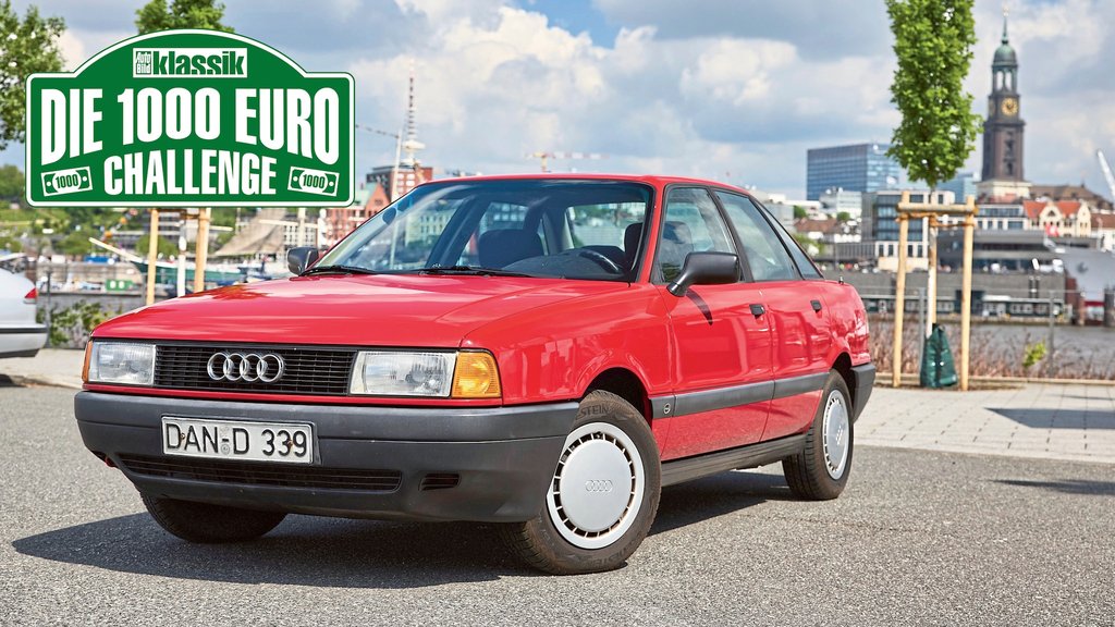 Audi 80 B3 i 1000-Euro-Challenge