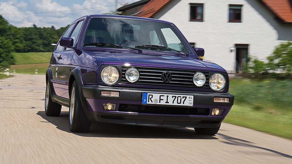 VW Golf 2 Fire & Ice: En tidlös ikon